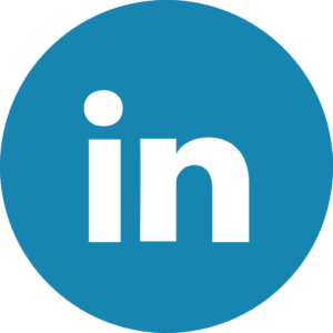 LinkedIn logo round